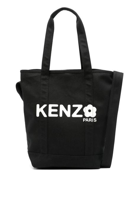 Borsa tote con logo in nero Kenzo - unisex KENZO | Borse tote | FE68SA901F3699