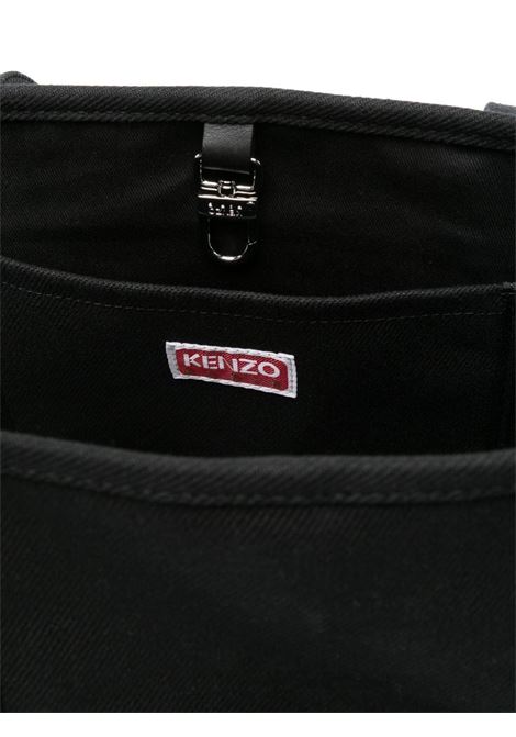 Borsa tote con logo in nero Kenzo - unisex KENZO | FE68SA901F3699