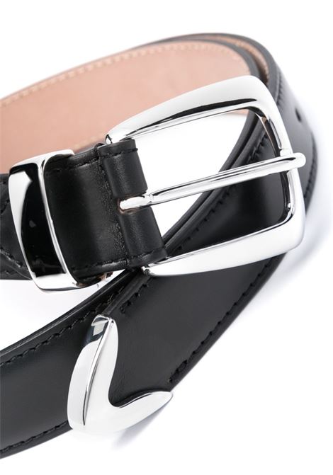 Cintura con fibbia Khaite in nero - donna KHAITE | 10012763200