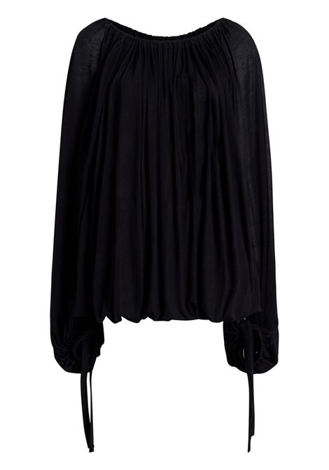 Top Nash in nero Khaite - donna