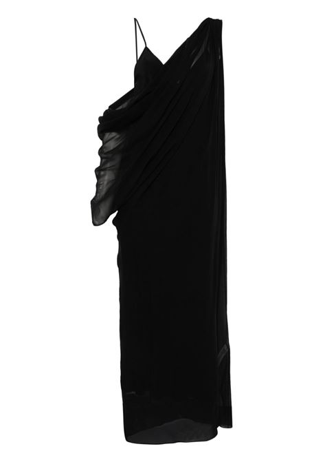 Black Taj maxi dress Khaite - women KHAITE | Dresses | 5439337200