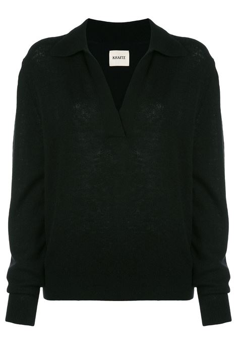 Maglione Jo in nero Khaite - donna