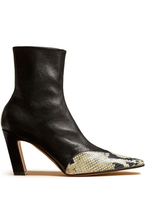 Black The Nevada 85mm python-print boots ankle boots Khaite - women KHAITE | Ankle-Boots | F1067829367