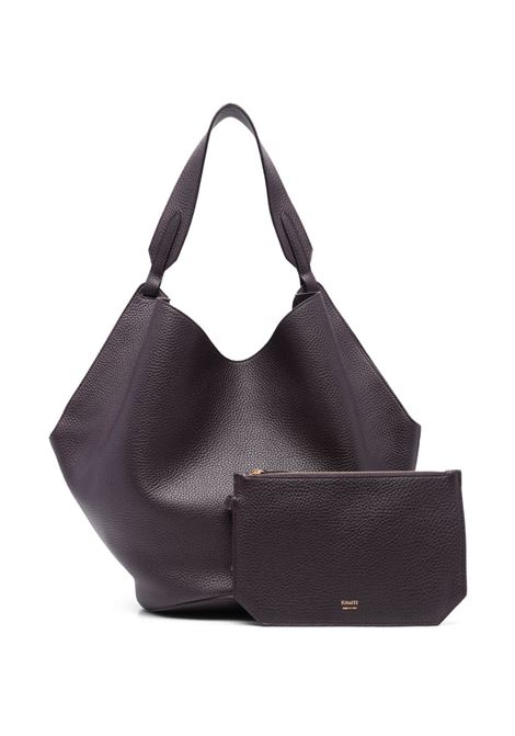 Burgundy medium Lotus tote bag Khaite - women KHAITE | H2037894585