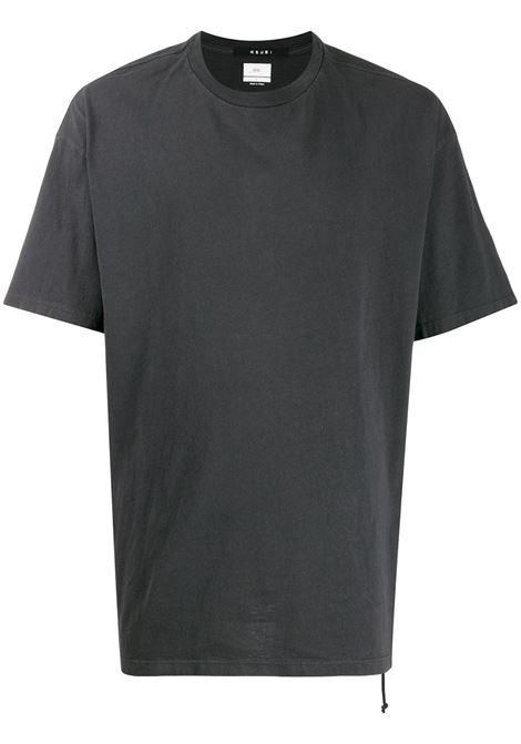 Black Biggie oversized-fit T-shirt -KSUBI men