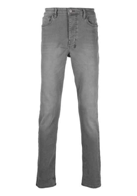 Grey logo-print denim jeans Ksubi - men KSUBI | 5000004392DNM