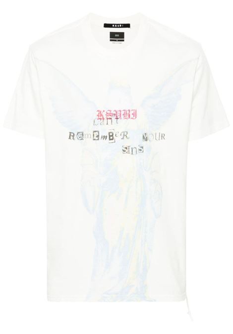 White Sinners Kash T-shirt Ksubi - men KSUBI | T-shirt | MPF24TE003WHT