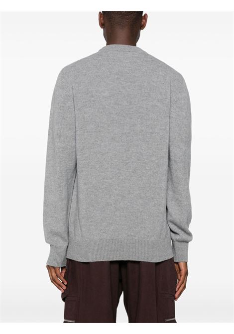 Grey fine-knit jumper Laneus - men LANEUS | F4LAMAJP191101