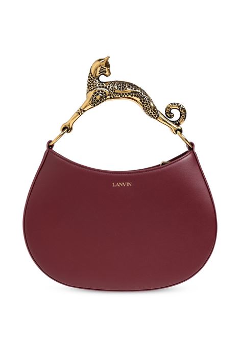 Borsa tote cat in bordeaux Lanvin - donna LANVIN | Borse tote | LWBGSHC1NAPA392