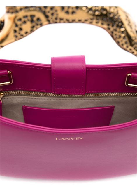 Fuchsia pink sculpted cat-handle tote bag Lanvin - women LANVIN | LWBGSHC1NAPA59