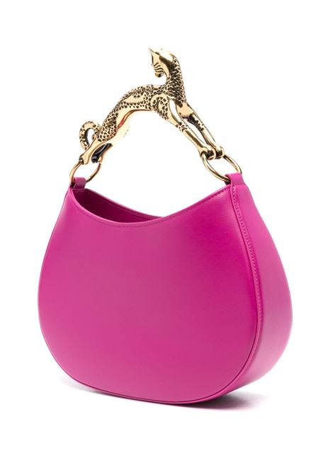 Fuchsia pink sculpted cat-handle tote bag Lanvin - women LANVIN | LWBGSHC1NAPA59