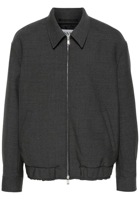 Grey zip-up jacket Lanvin - men LANVIN | RMOU0021592518
