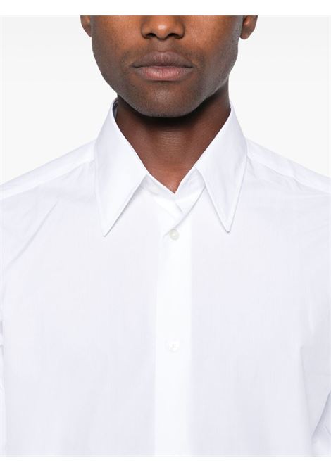 Camicia leggera in bianco di Lanvin - uomo LANVIN | RMSI0418560001