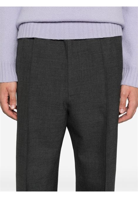 Pantaloni affusolati in grigio di Lanvin - uomo LANVIN | RMTR0031592518