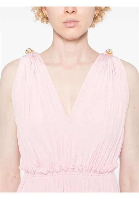 Pink ruffled gown Lanvin - women LANVIN | RWDRC035477852