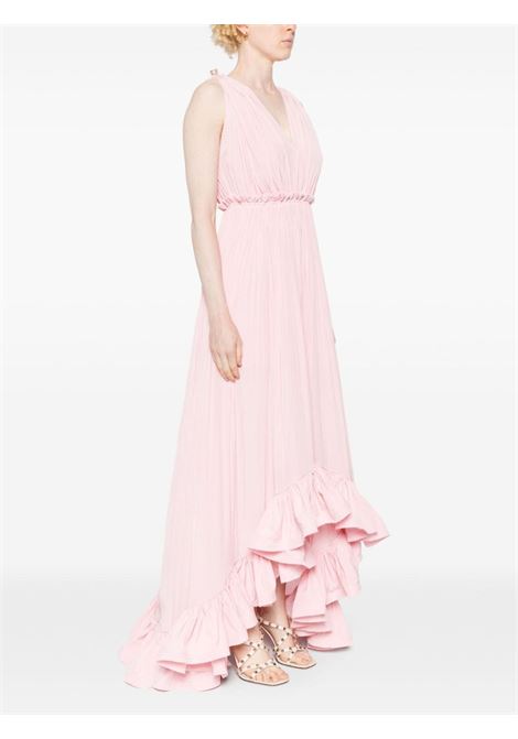 Pink ruffled gown Lanvin - women LANVIN | RWDRC035477852