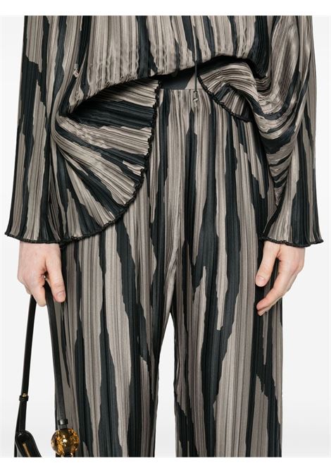 Grey abstract-print trousers Lanvin - women LANVIN | RWTR000859853921