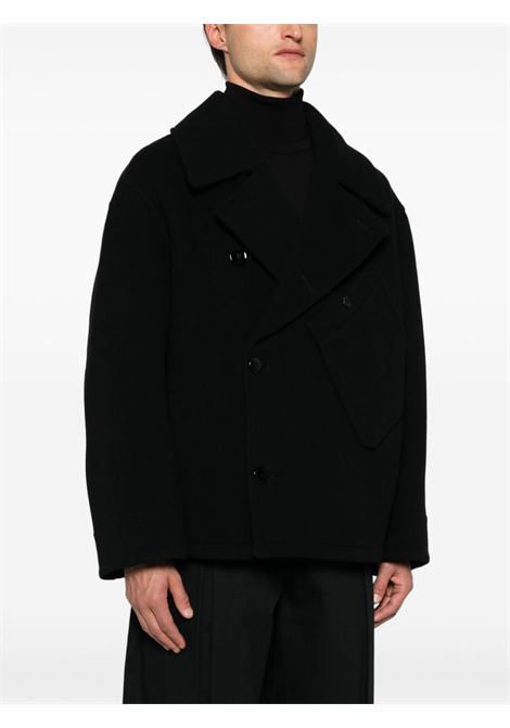 Black Dispatch peacoat Lemaire - men  LEMAIRE | OW1114LF1116BK999