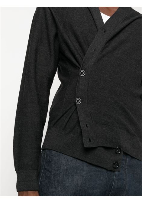 Grey long-sleeved cardigan Lemaire - unisex  LEMAIRE | TO1082LK087BK966