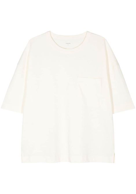 White crew-neck jersey T-shirt Lemaire - unisex LEMAIRE | TO1290LJ1022WH022
