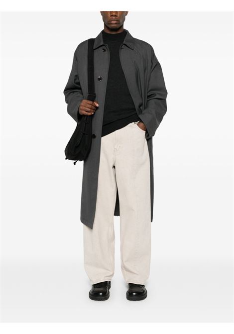 Grey long-sleeved jumper Lemaire - men  LEMAIRE | TO1321LK087BK966