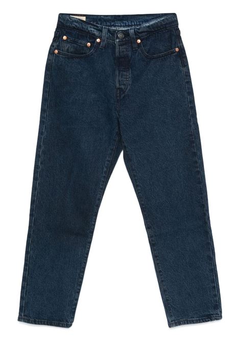 Blue 501 cropped jeans Levi's - women 