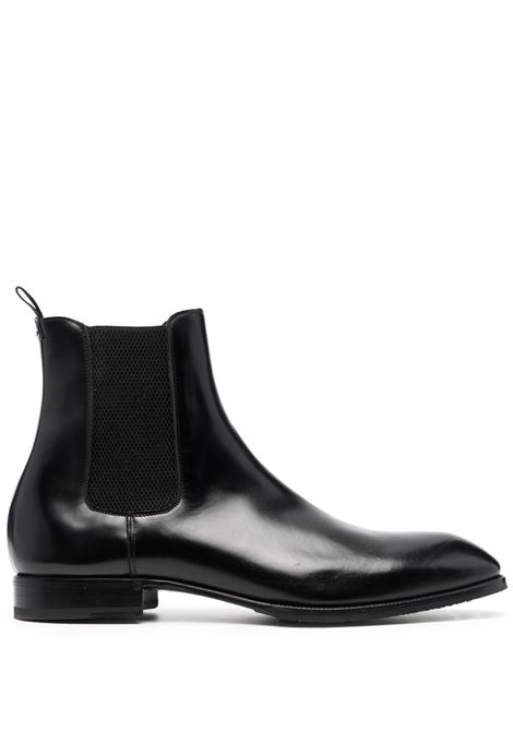 Black Chelsea boots LIDFORT ITALY - men  LIDFORT ITALY | 802SNR