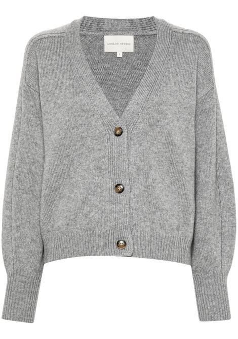 Cardigan zanzibar in grigio Loulou Studio - donna LOULOU STUDIO | Maglie | ZANZIBARGRY