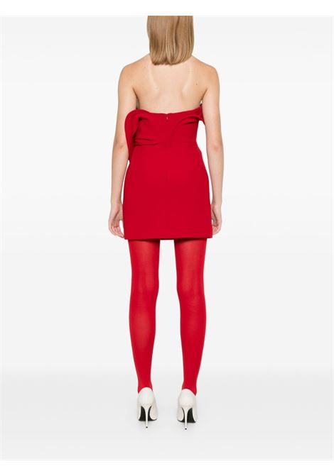 Red Sculptural Rose mini dress Magda Butrym - women MAGDA BUTRYM | 131924RD