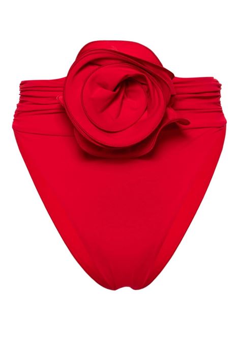 Slip con rosa in rosso Magda Butrym - donna MAGDA BUTRYM | Costumi | 609724RD