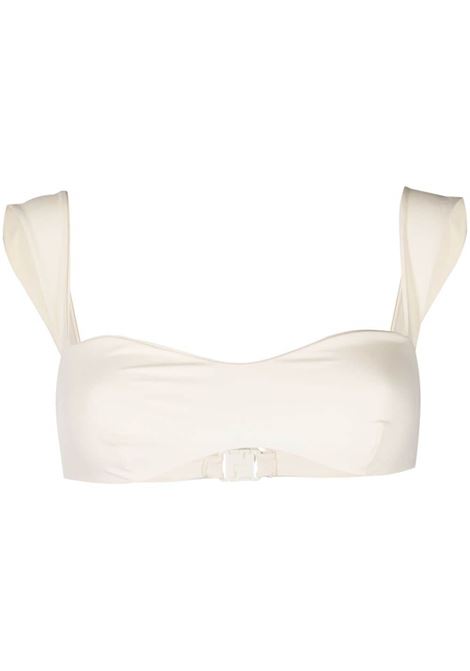 White retro bustier bikini top - women MAGDA BUTRYM | Swimwear | 806521CRM