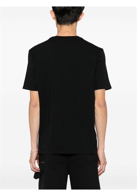 Black Fox-motif T-shirt - men MAISON KITSUNÉ | LM00104KJ0008P199