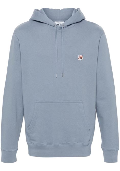 Blue Fox Head sweatshirt Maison kitsun? - men MAISON KITSUNÉ | Sweatshirts | LM00702KM0001P154