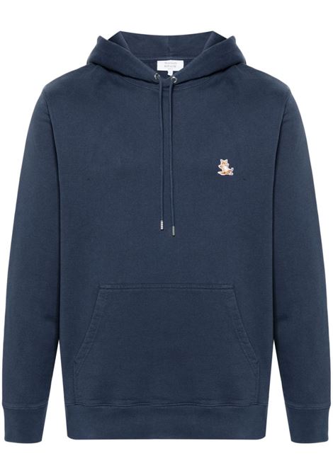 Blue Fox Head sweatshirt Maison kitsun? - men MAISON KITSUNÉ | Sweatshirts | LM00706KM0001P494