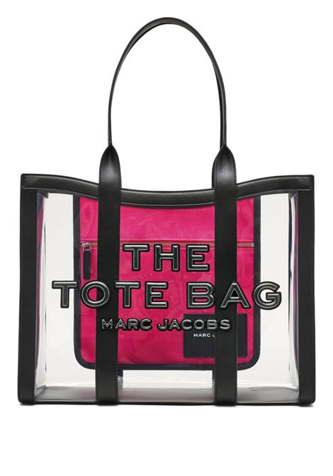 Black and pink the large clear tote bag Marc Jacobs - women