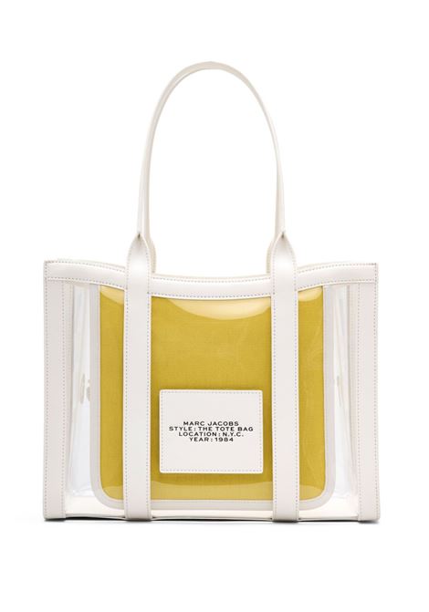 White and yellow the medium clear tote bag Marc Jacobs - women MARC JACOBS | 2P4HTT046H03100