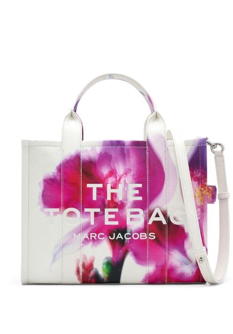 Borsa the medium tote in bianco e rosa Marc Jacobs - donna MARC JACOBS | 2P4HTT052H02101