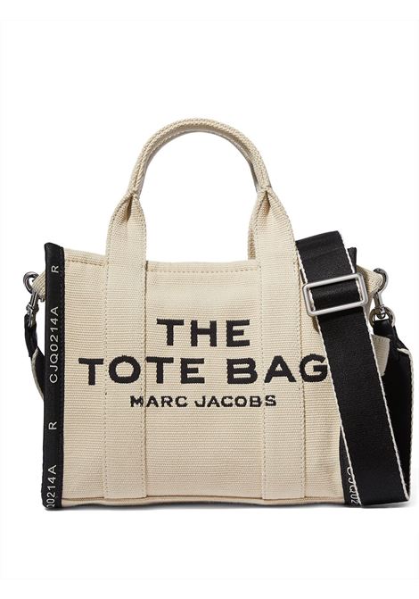 Black and beige the small tote bag - women