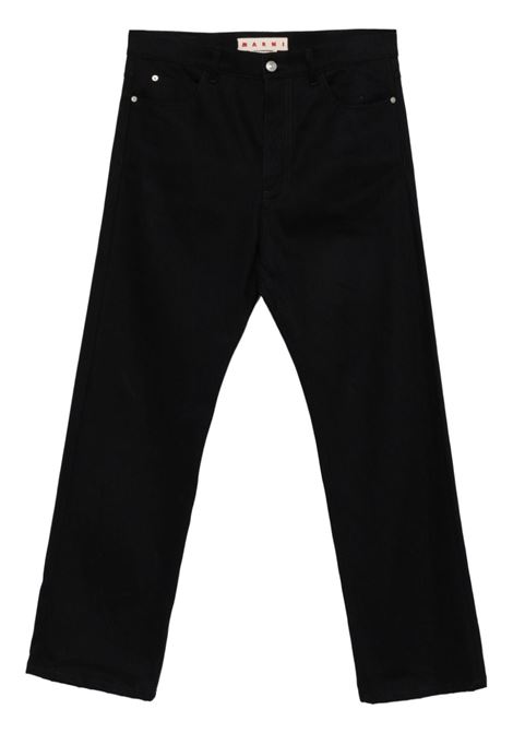 Pantaloni dritti in nero Marni - uomo MARNI | PUJU0021A0UTC41800N99