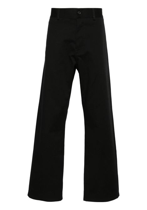 Black straight-leg trousers Marni - men MARNI | Trousers | PUMU0058A1UTC41700N99