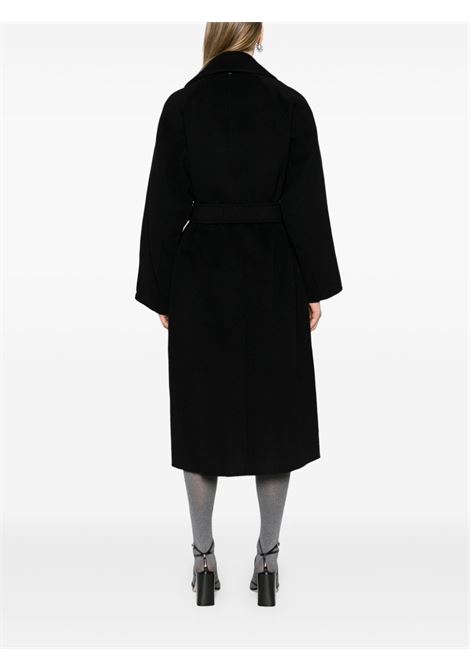 Black orense belted coat Maxmar Sportmax - women MAXMARA SPORTMAX | 2422016011600004