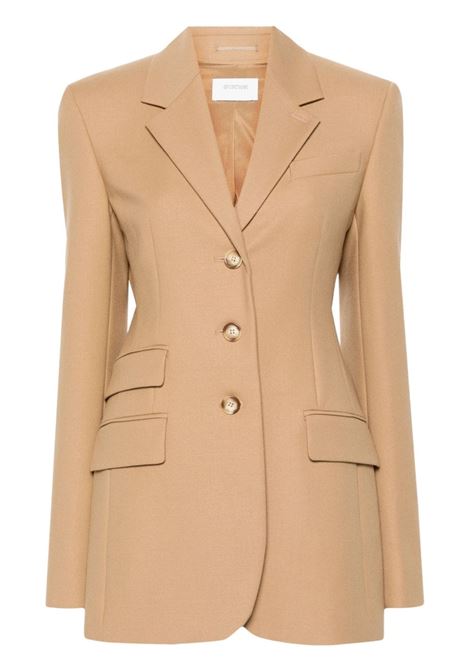 Blazer Opice in marrone di Sportmax - donna MAXMARA SPORTMAX | Giacche | 2422046012600008