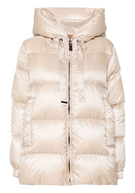 Beige seia puffer jacket Maxmara Sportmax - women MAXMARA THE CUBE | Outerwear | 2429486015600012