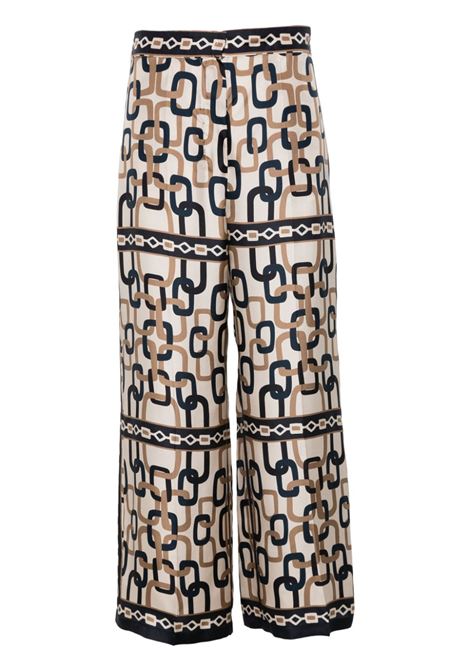 Multicolored brina trousers Maxmara Timeless - women