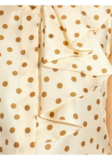 Beige Pegli polka dot-print top Maxmara - women MAXMARA | 2421116051600001