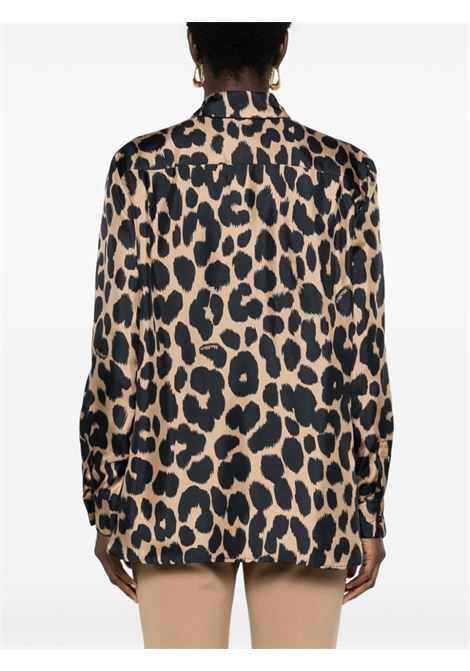 Brown Etna leopard-print shirt Maxmara - women MAXMARA | 2421116071600005