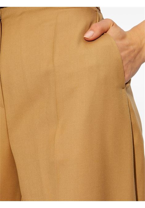 Brown Senna high-waisted trousers MaxMara - women MAXMARA | 2421136101600003