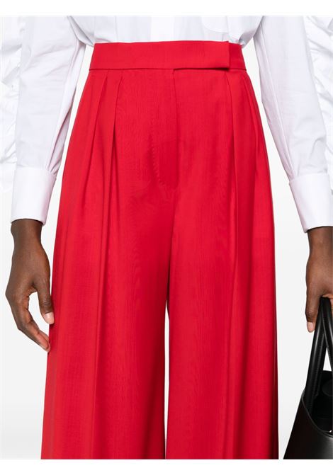 Red Rimini pleat-detail palazzo pants Max Mara - women MAXMARA | 2421136191600003