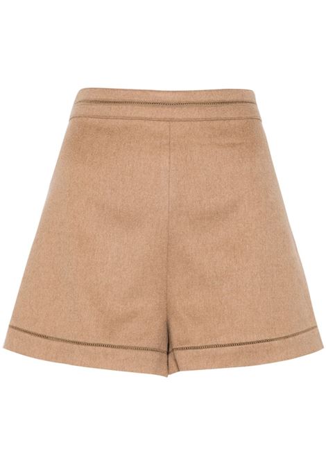 Beige adagio shorts Maxmara - women