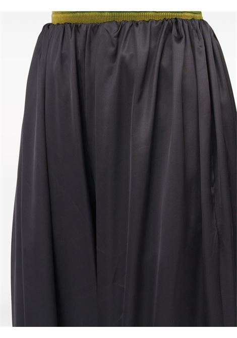 Pantaloni a vita alta in nero di MM6 Maison Margiela - donna MM6 MAISON MARGIELA | S52KA0501S54450900